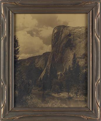ARTHUR C. PILLSBURY (1870-1946) A pair of orotones from Yosemite.
